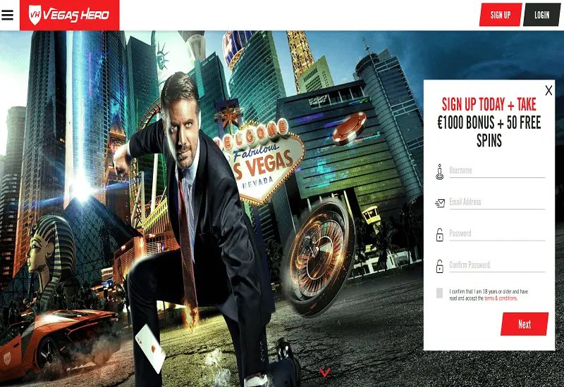 VegasHero Casino: Your Ultimate UK Login Experience